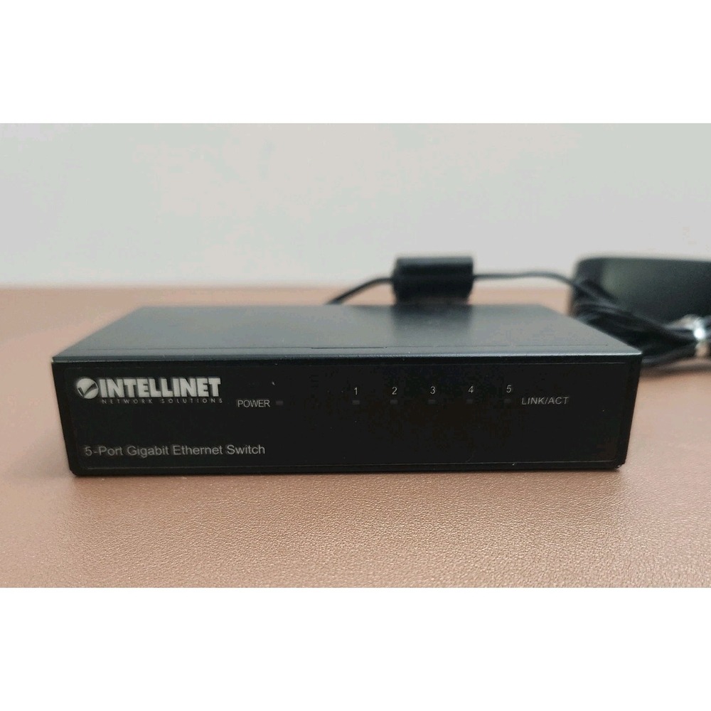 The Intellinet 5-Port Gigabit Ethernet Switch (model 530378) Rev 1.